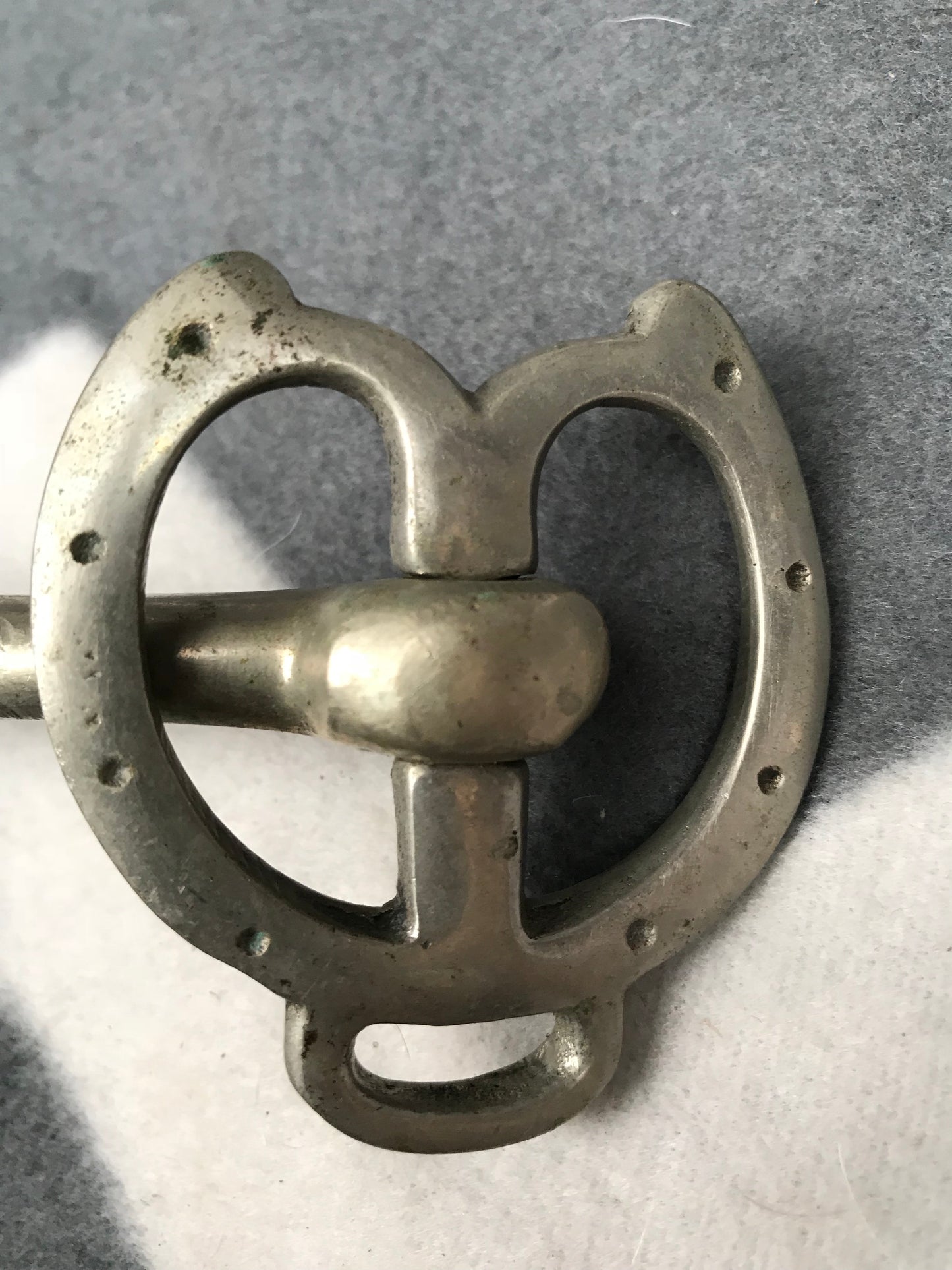 Stallion straight bar bits brass 4 1/4”