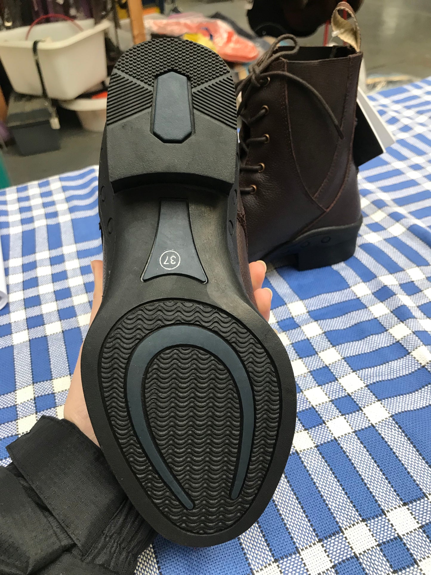 New elite Indiana lace up paddock boots in brown