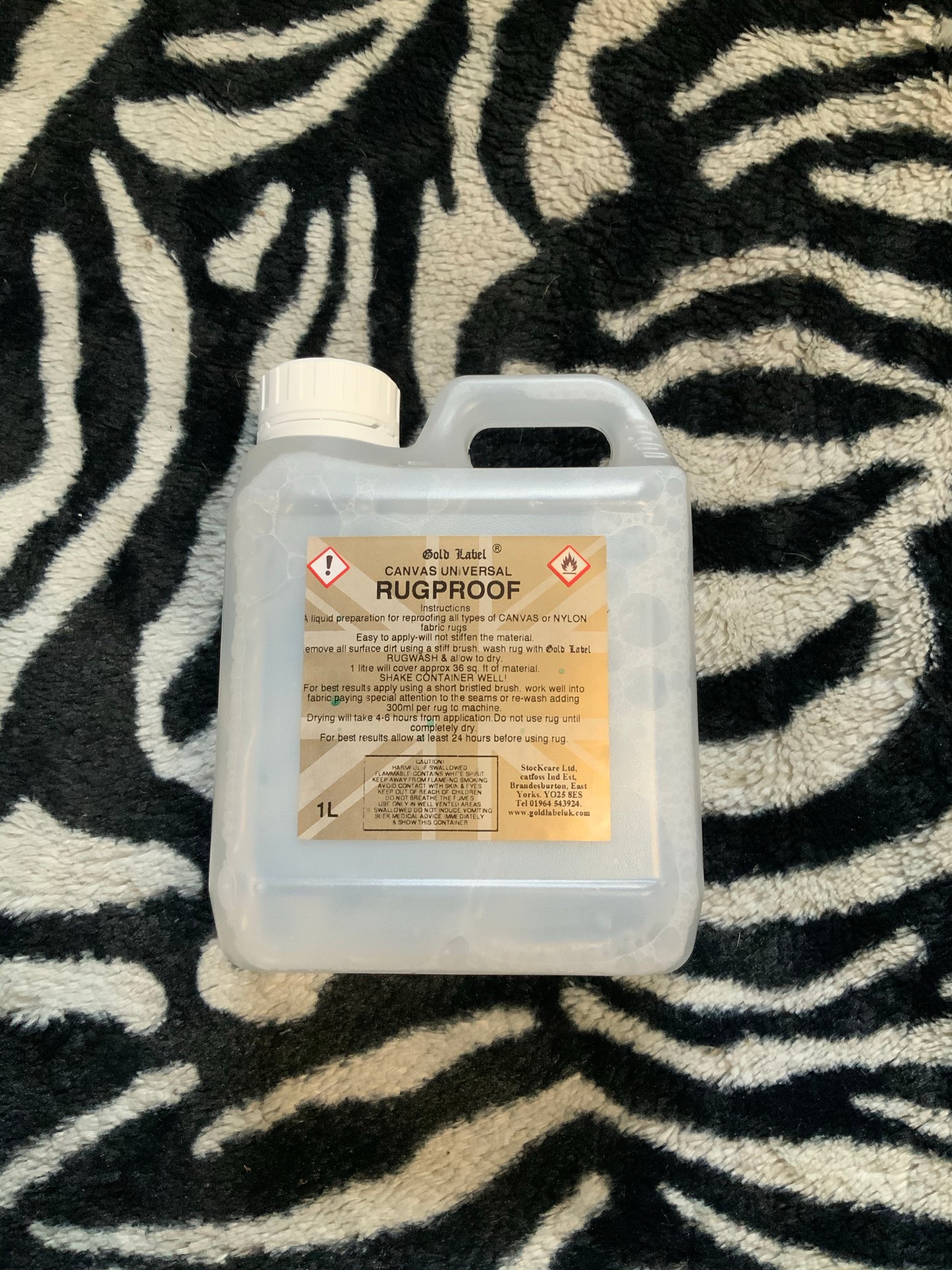 New gold label rug proof