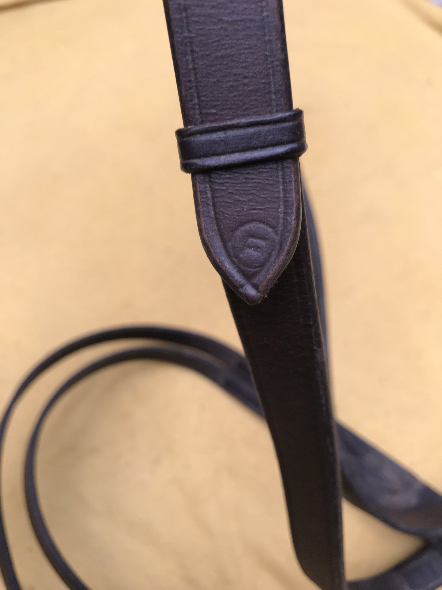 Brown leather martingale size: full (