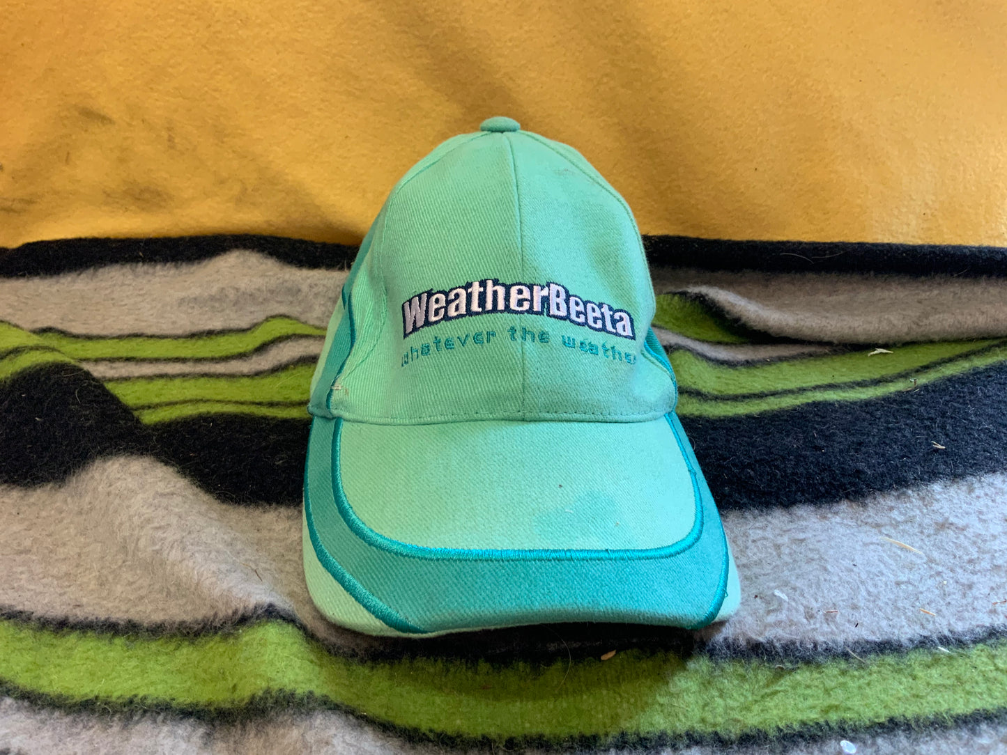 Green weatherbeeta cap one size FREE DELIVERY