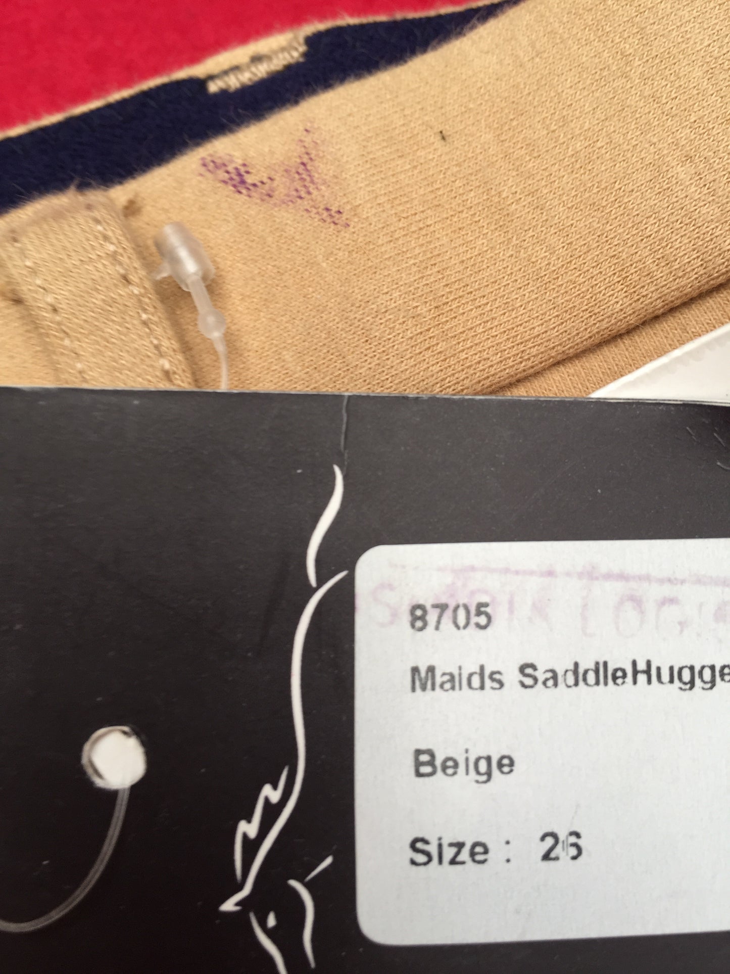 New shires beige jodhpurs size: 8