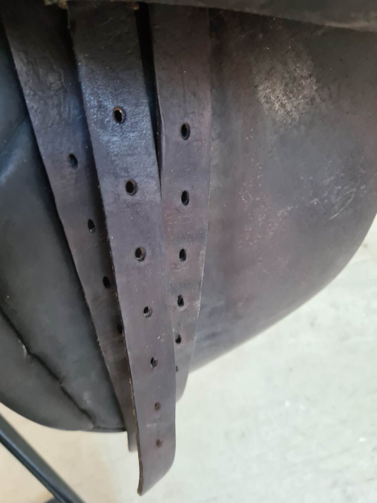 17" GFS brown Working Hunter saddle Wide fit