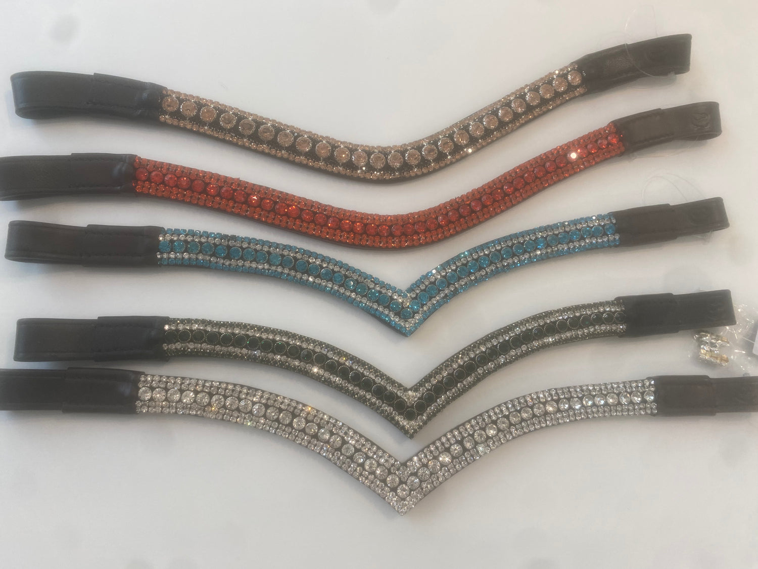 New diamanté browbands🟢