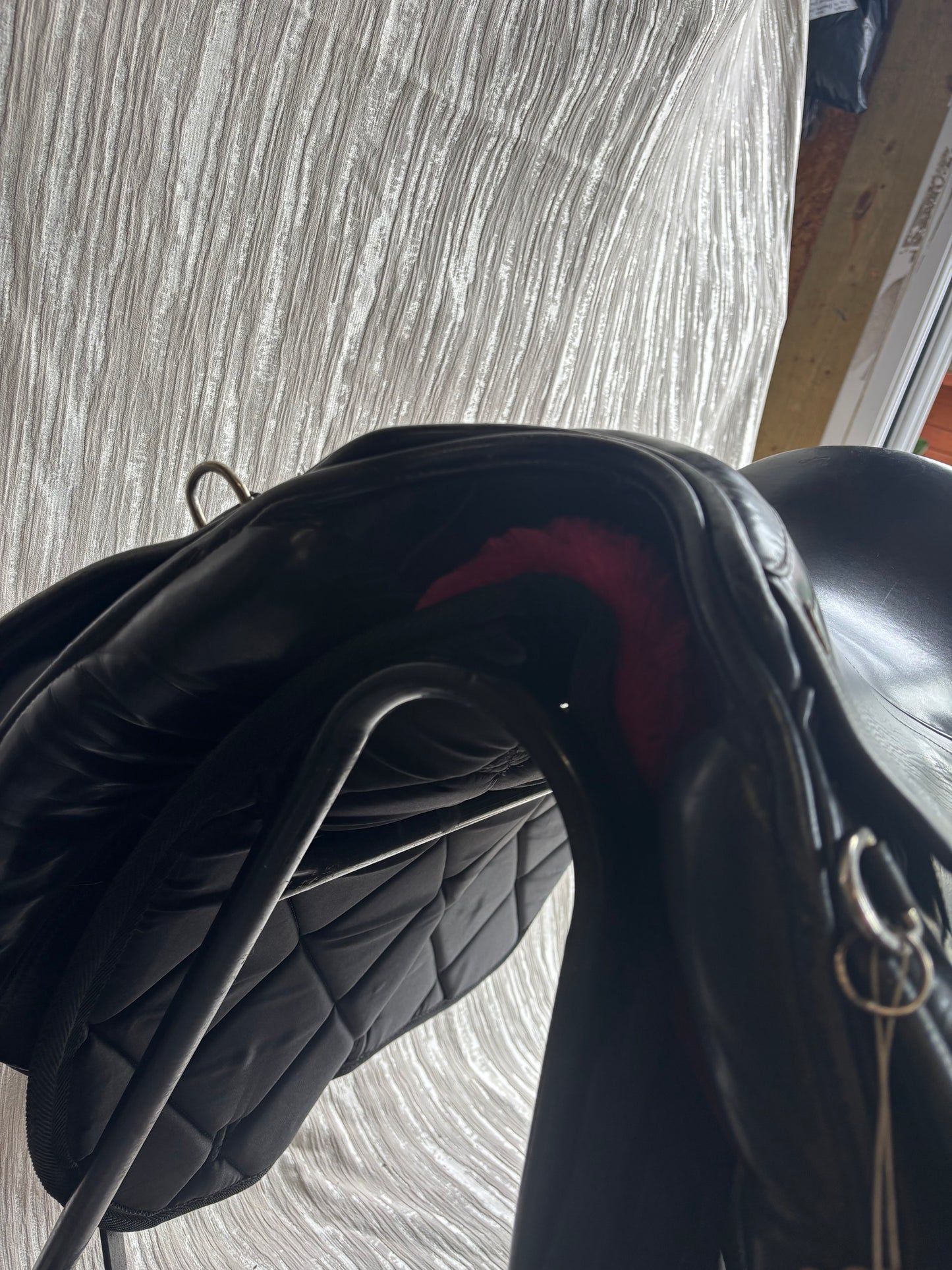Antill black dressage 17.5” wide/xwide saddle