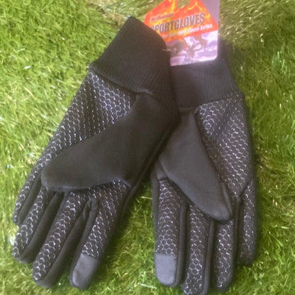 New black water beading fleece lined gloves FREE POSTAGE ❤️