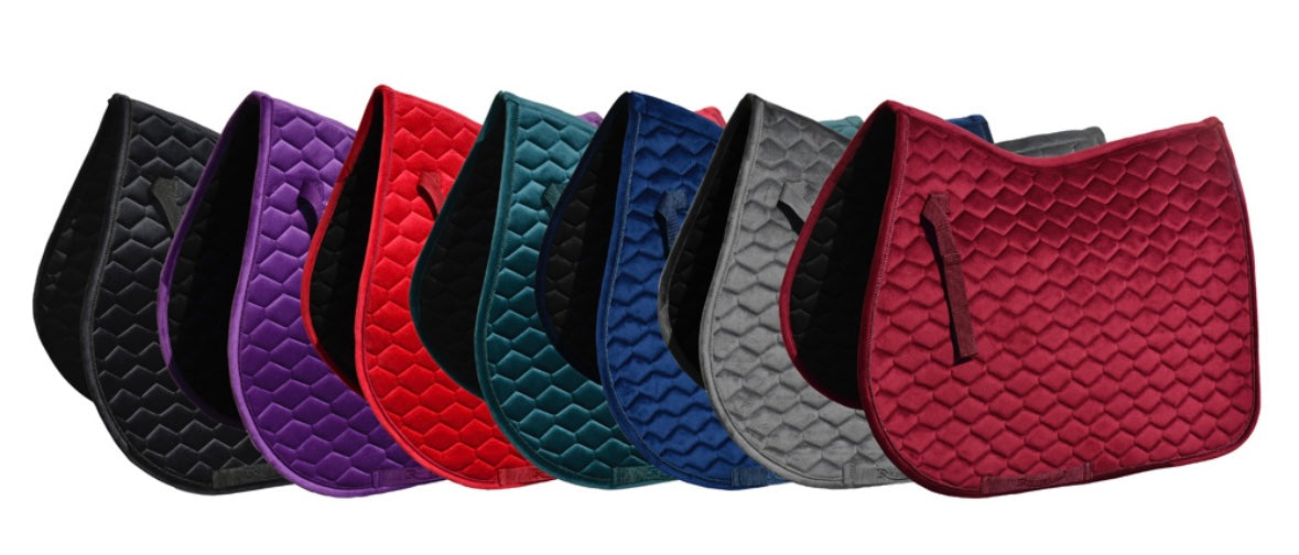 New rhinegold velvet hexagon saddle pad❣️