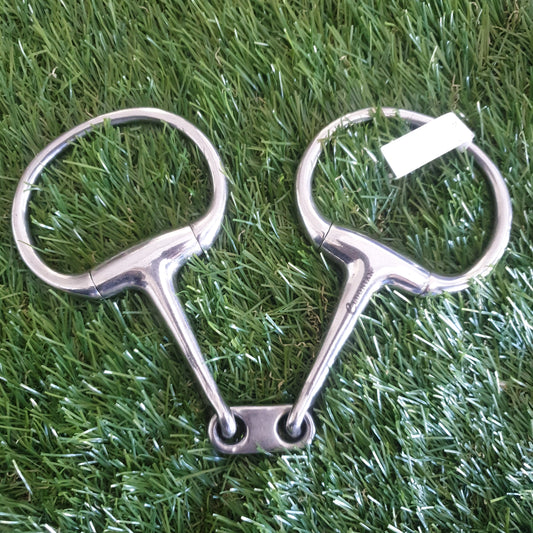 6" Eggbutt Snaffle with Dr Bristol link FREE POSTAGE ❤