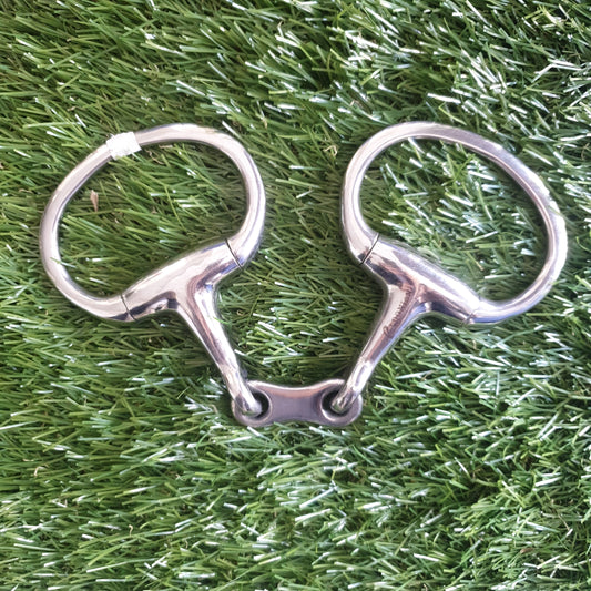 4 1/2" Eggbutt Snaffle with French link FREE POSTAGE ❤
