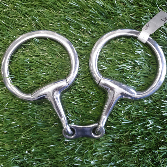 4 1/2"  Eggbutt Snaffle with French link FREE POSTAGE ❤