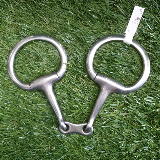 6" Eggbutt Snaffle with French link
❤