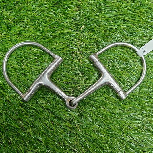 4" D ring Snaffle bit FREE POSTAGE ❤️