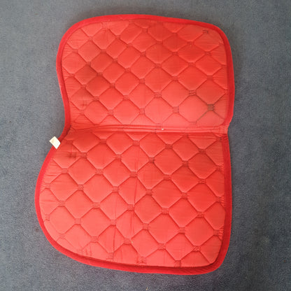 Red Velour JW Saddle Cloth FREE POSTAGE ❤