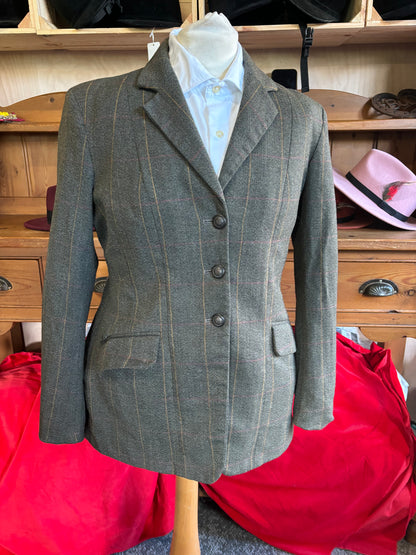 Pytchley green tweed jacket with yellow and red over check FREE POSTAGE 🔵