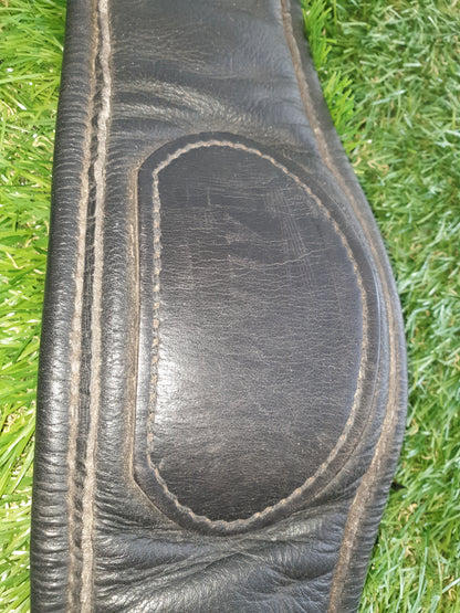 26” Albion english leather black dressage girth FREE POSTAGE ❤