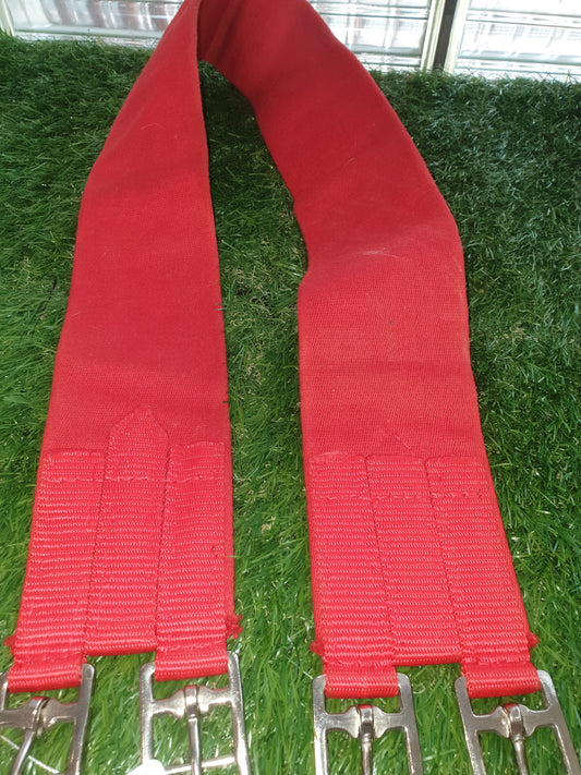 Used 42" red Cottage Craft cotton girth FREE POSTAGE ❤