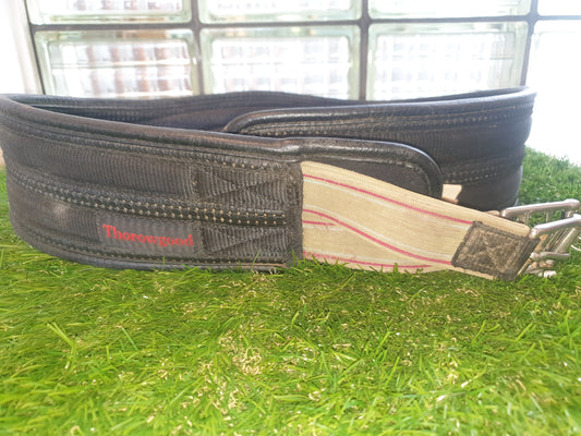 52" Thorowgood black comfort elasticated girth