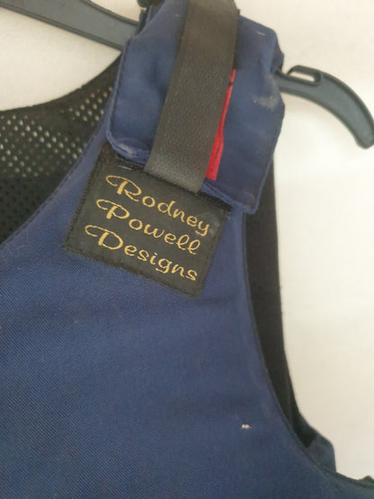 Navy and purple Rodney Powell body protector size 3 FREE POSTAGE ❤️