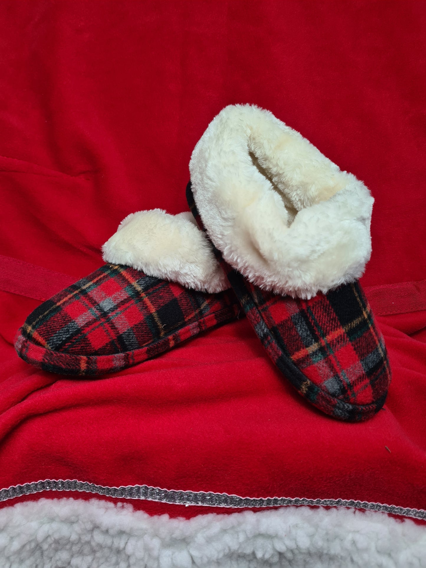 Thermal Tweed Booty Slippers FREE POSTAGE ❤️