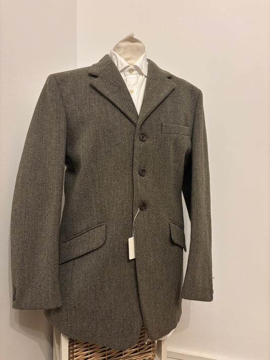 Mears pure wool green tweed jacket 40” size 16❣️