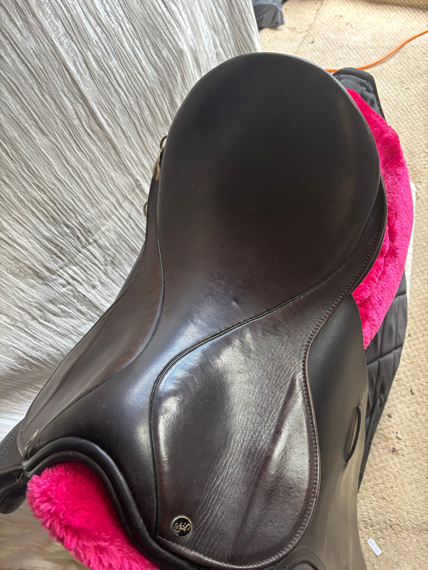 17” Gfs fieldhouse brown leather M/W saddle