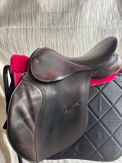 17” Falcon event brown leather Medium