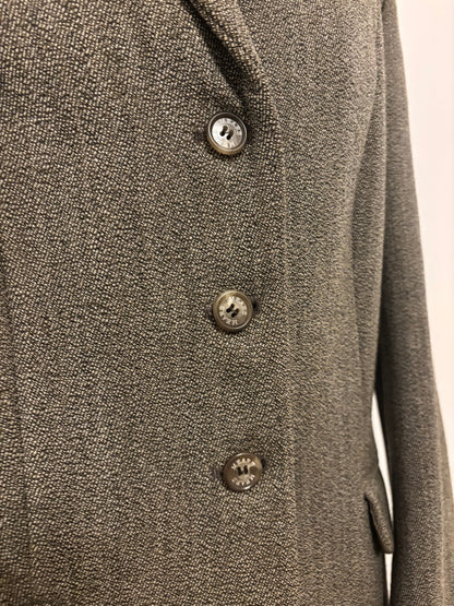 Mears pure wool green tweed jacket 42”  size 18 ❣️