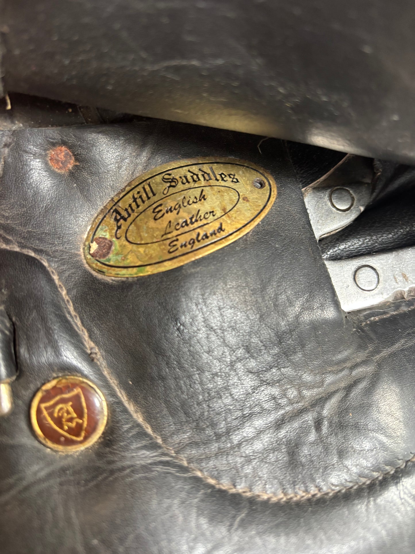 Antill black dressage 17.5” wide/xwide saddle