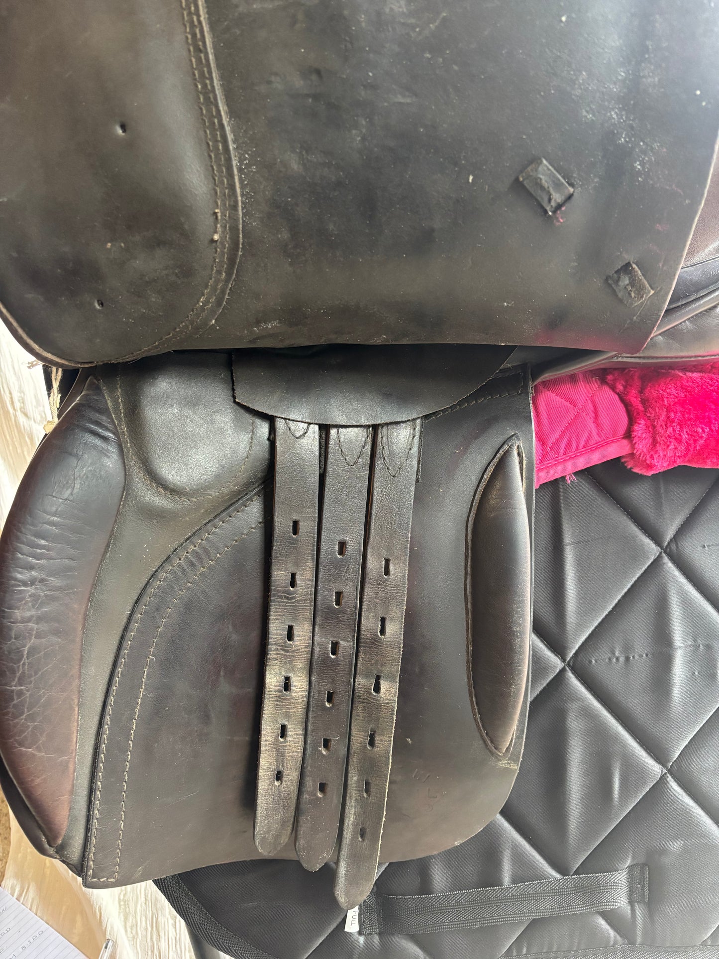 17” Burtilage saddlery Oxford GP two tone brown