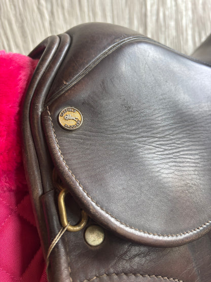17.5” Oakfield brown working hunter MED/WIDE