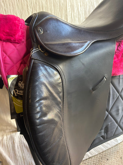 17” Gfs fieldhouse brown leather M/W saddle