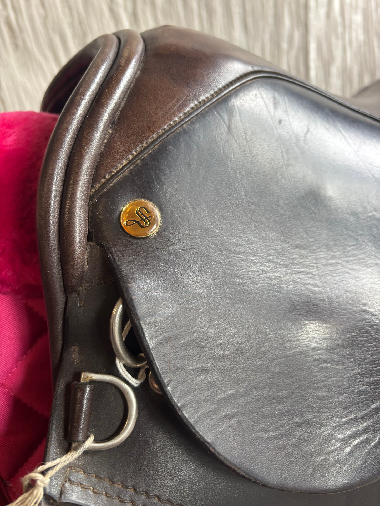 17” Burtilage saddlery Oxford GP two tone brown