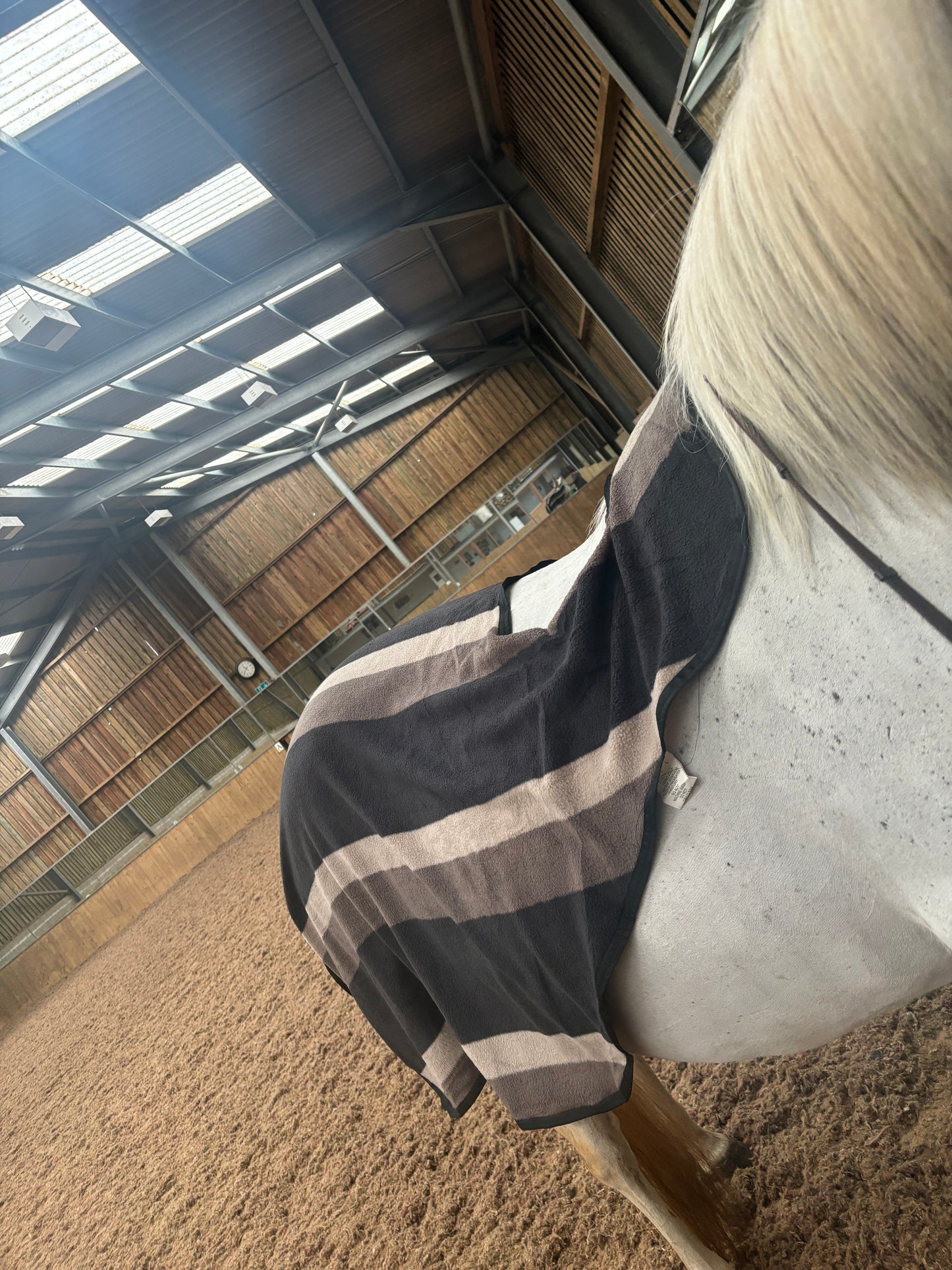 New stripe fleece ride on rugs ❣️