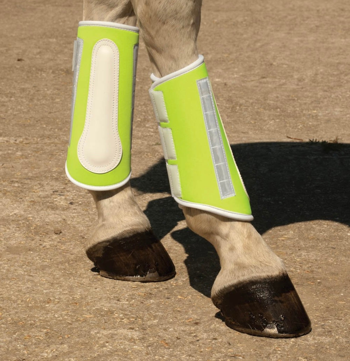New harlequin reflective brushing boots❣️
