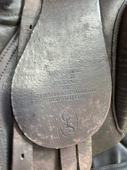 17” Gfs fieldhouse brown leather M/W saddle