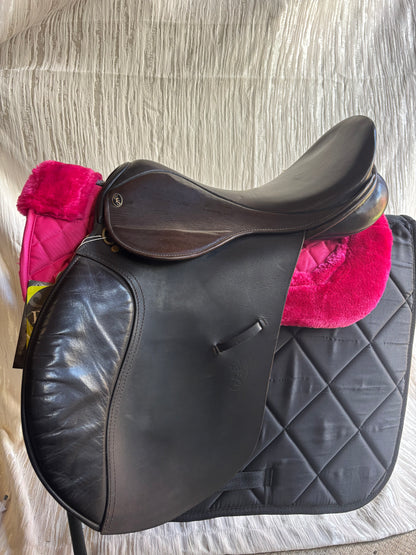 17” Gfs fieldhouse brown leather M/W saddle