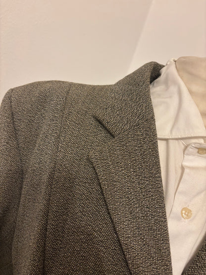 Mears pure wool green tweed jacket 42”  size 18 ❣️