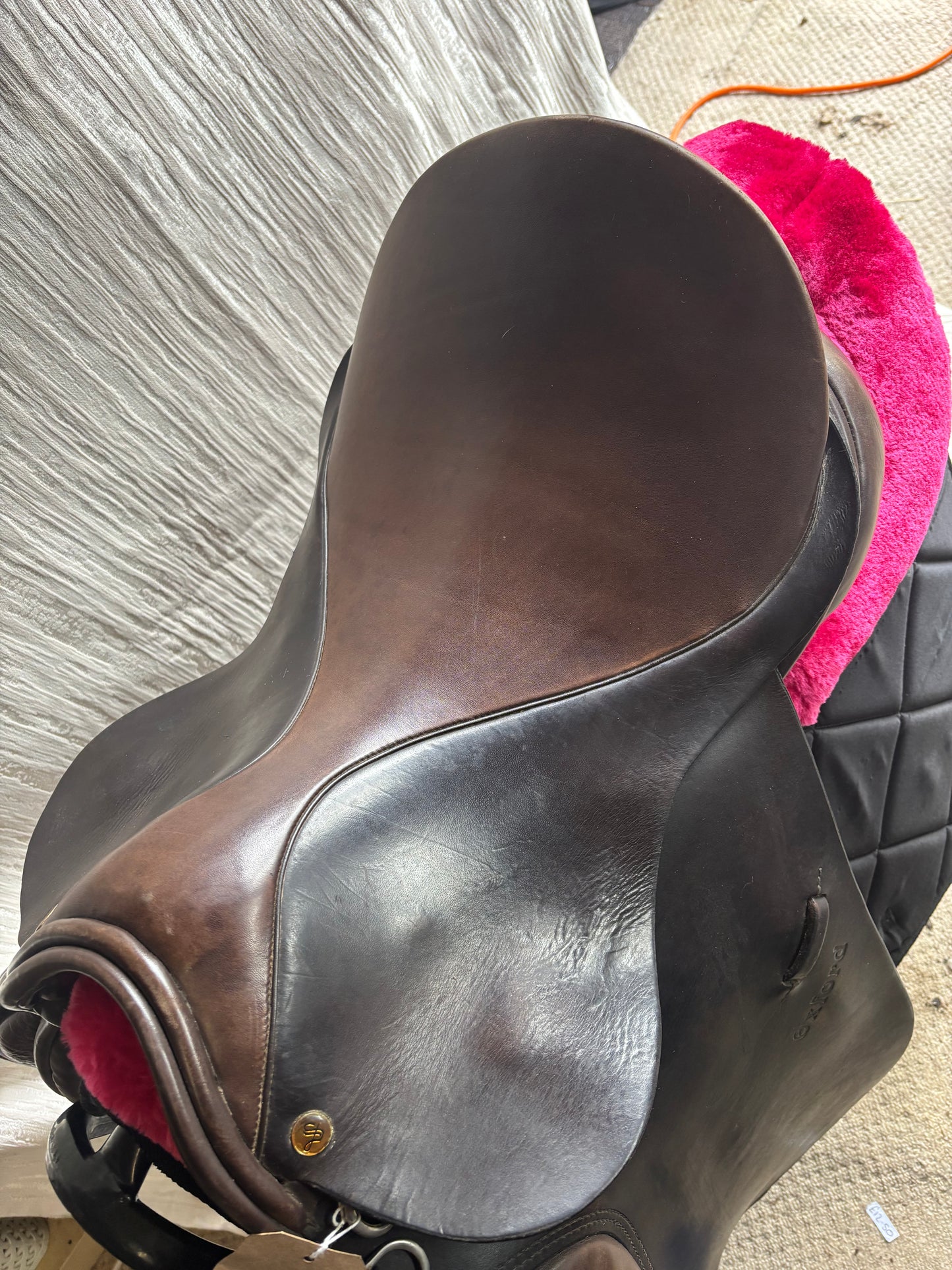 17” Burtilage saddlery Oxford GP two tone brown