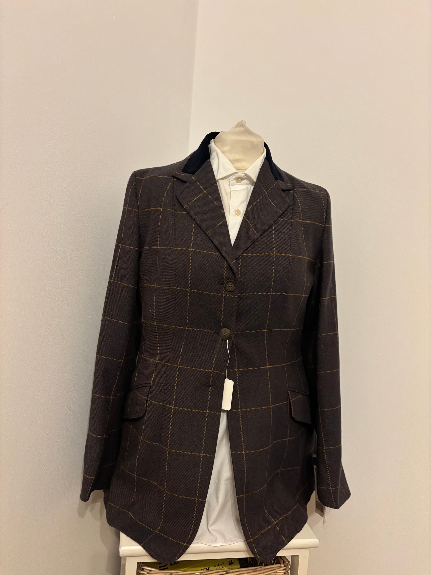 New caldene hickstead violet tweed with yellow over check❣️