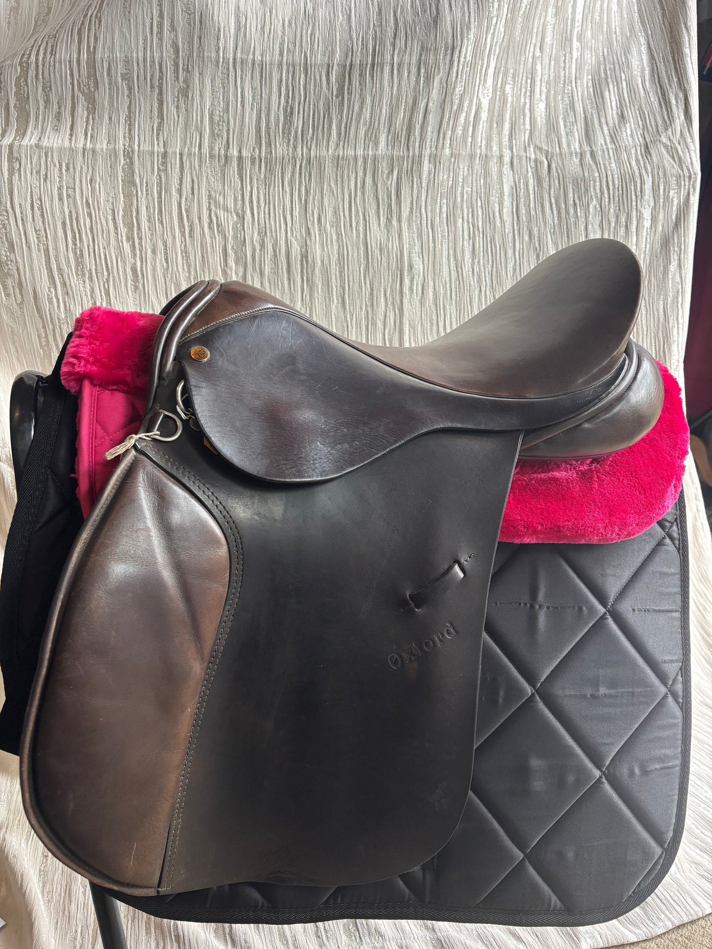 17” Burtilage saddlery Oxford GP two tone brown