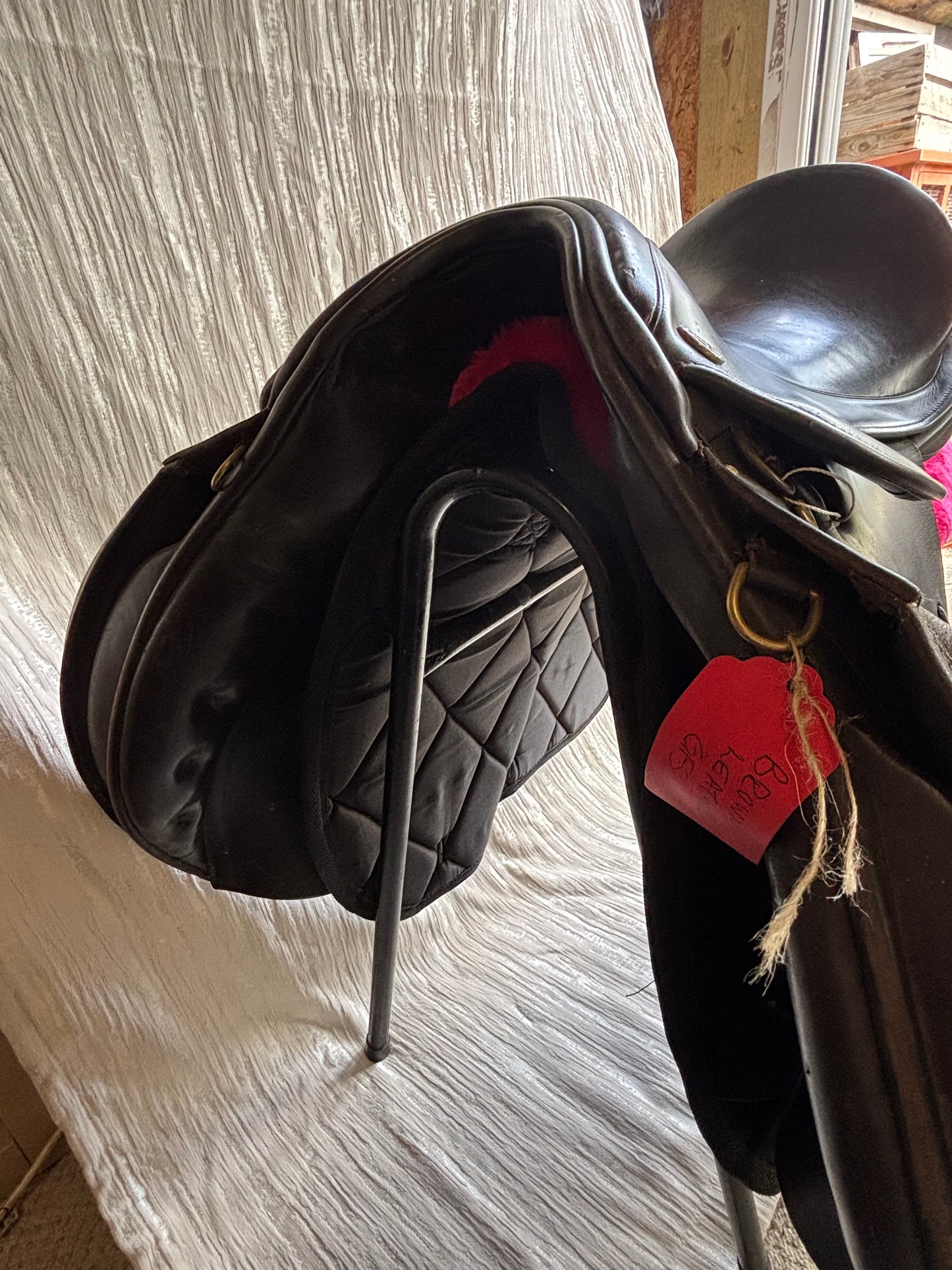 18.5” GFS fieldhouse brown leather GP saddle wide