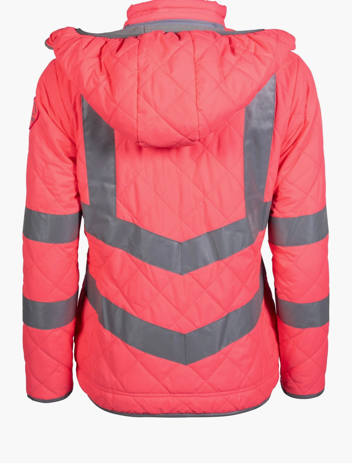 New HKM reflective pink padded jacket❣️