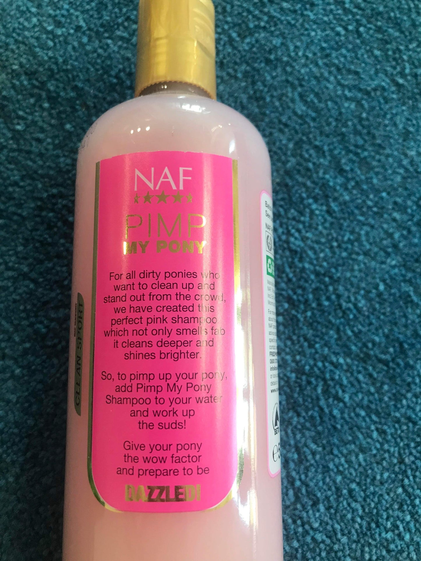 NAF pimp my pony shampoo 500ml FREE POSTAGE❤️