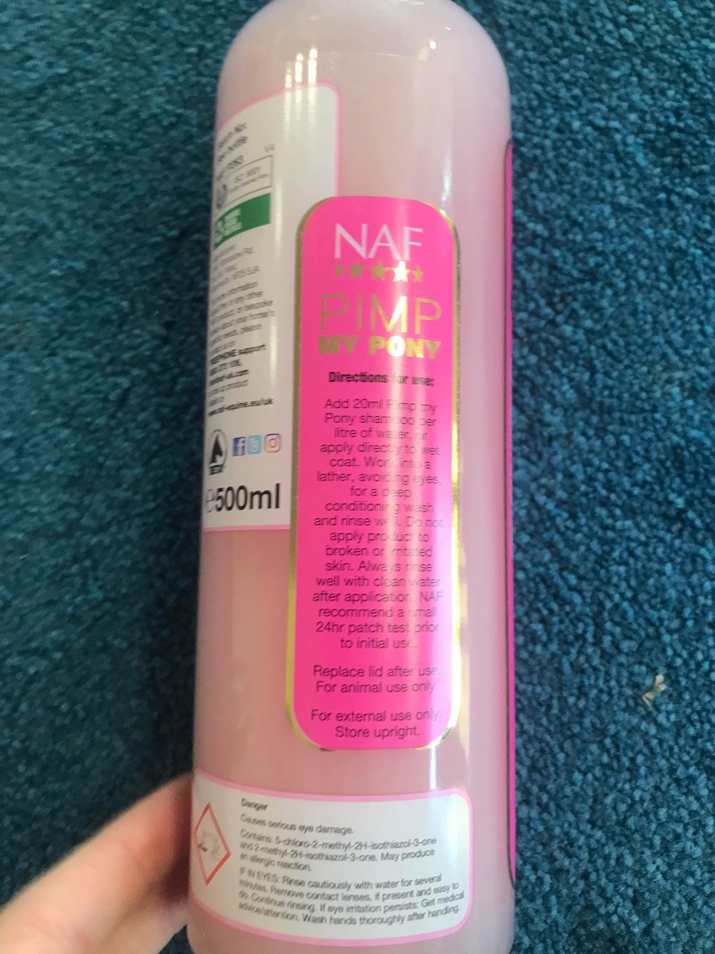 NAF pimp my pony shampoo 500ml FREE POSTAGE❤️
