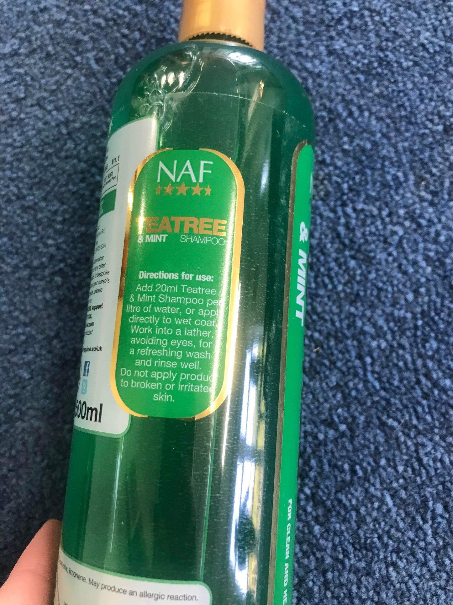 NAF teatree and mint shampoo 500ml FREE POSTAGE❤️