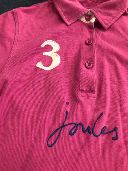 Joules pink polo shirt size 12 FREE POSTAGE❤️