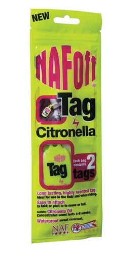 New nafoff citronella tags FREE POSTAGE❤️
