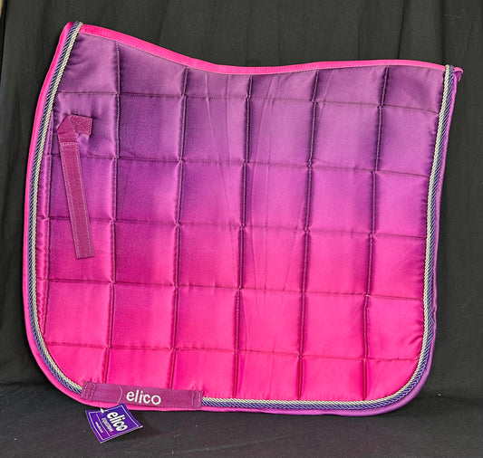 Elico Newington Saddle pad ombre purple FREE POSTAGE ❤