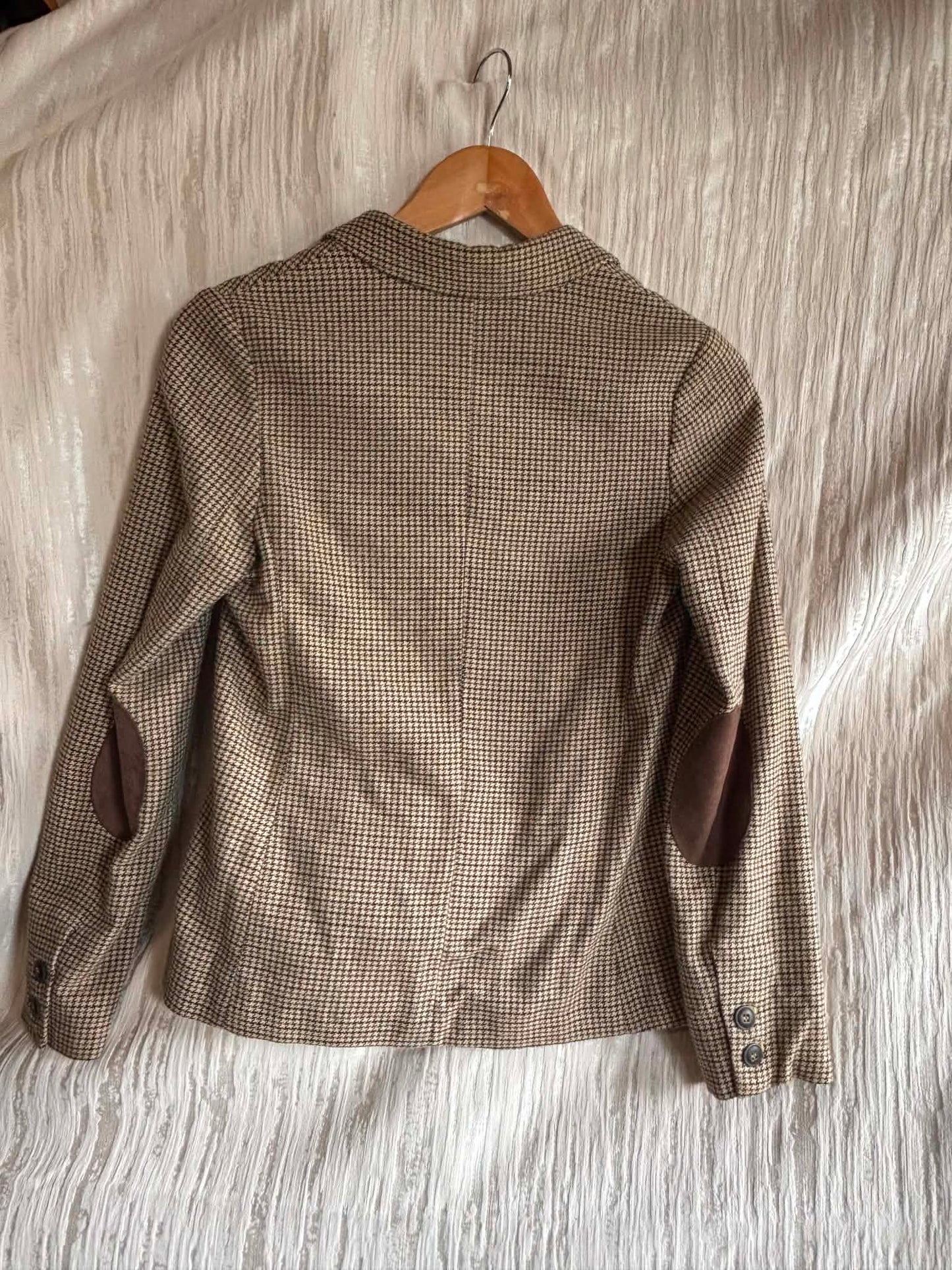 Zara girls age 13/14 tweed jacket