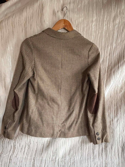 Zara girls age 13/14 tweed jacket